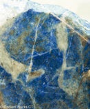 Russian Lapis Lazuli  lapidary slab 4.4 oz  (125 grams).
