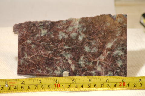 Russian Charoite dark purple lapidary slab  12.6 oz (355 grams). - radiantrocksct