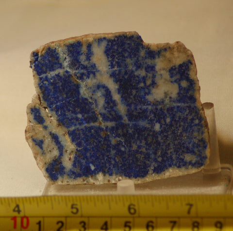Russian Lapis Lazuli  lapidary slab 2.8 oz  (80 grams) - radiantrocksct