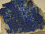 Russian Lapis Lazuli  lapidary heel slab 2.4 oz  (75 grams) - radiantrocksct