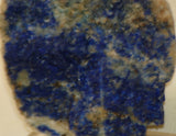 Russian Lapis Lazuli  lapidary heel slab 2.4 oz  (75 grams) - radiantrocksct