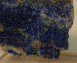 Russian Lapis Lazuli  lapidary heel slab 2.4 oz  (75 grams) - radiantrocksct