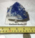 Russian Lapis Lazuli faced rough 9.0 oz (255 grams) - radiantrocksct