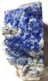 Russian Lapis Lazuli faced rough 9.0 oz (255 grams) - radiantrocksct