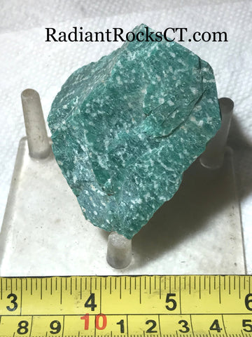 Russian Microcline Amazonite 6.8 oz (195 grams) rough Intarsia, cabochons, slabs - radiantrocksct
