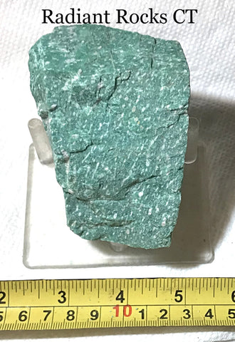 Russian Microcline Amazonite 16.4 oz (465 gm) rough - Intarsia, cabochons, slabs - radiantrocksct