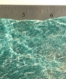 Russian Microcline Amazonite 10.0 oz (280 gm) rough - Intarsia, cabochons, slabs - radiantrocksct