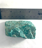 Russian Microcline Amazonite 7.2 oz  - Intarsia, cabochons, slabs - radiantrocksct