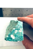 Russian Microcline Amazonite 7.2 oz  - Intarsia, cabochons, slabs - radiantrocksct