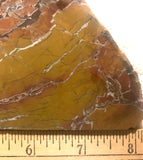Stone Canyon Jasper Agate Lapidary slab 5.8 oz (165 gram) - radiantrocksct