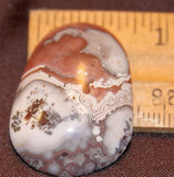 Wave Hill Agate Freeform Cabochon  36 carats - radiantrocksct