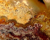 Red Crazy Lace Agate Cabochon 148 carats - radiantrocksct