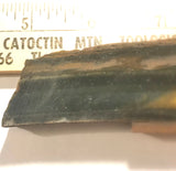 Blue Gold Tiger's Eye lapidary cabochon slab 1.8 oz (50 grams) - radiantrocksct