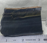 Blue Gold Tiger's Eye Lapidary Slab - Radiant Rocks CT