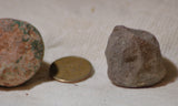 Botswana banded agates 4.7 oz (130 grams) 2 lapidary nodules - radiantrocksct