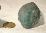 Botswana banded agates 11.2 oz (315 grams) 2 lapidary nodules with windows - radiantrocksct