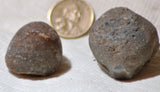 Botswana banded agates 8.2 oz (230 grams) 3 lapidary nodules - radiantrocksct