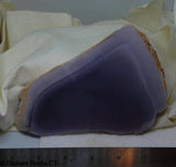 Lavender Purple Yttrium Fluorite  slab - Radiant Rocks CT
