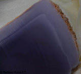 Lavender Purple Yttrium Fluorite  slab - Radiant Rocks CT
