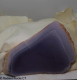 Lavender Purple Yttrium Fluorite  slab - Radiant Rocks CT