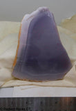 Lavender Purple Yttrium Fluorite  slab - Radiant Rocks CT