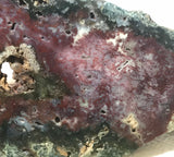 Green Red Moss Agate 8.4 oz (240 grams) - radiantrocksct