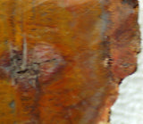 Java Flame, Indonesian Sagenite Agate 6.8 oz  lapidary slab (193 grams) - radiantrocksct