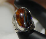 Handmade Namibian Pietersite, Sterling Silver ring. - radiantrocksct
