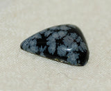 Snowflake Obsidian Freeform Cabochon 6.5 carats